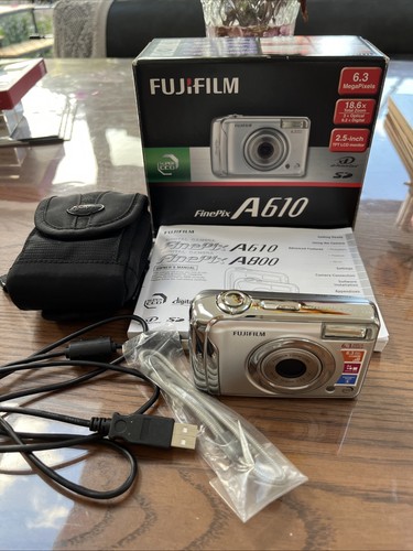 Fujifilm finepix a610 silver - fujifilm,