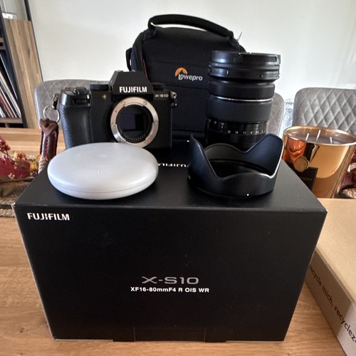 Fujifilm camera bundle - camera, x-s10
