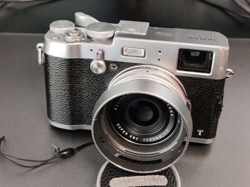 Used fuji x100t - used, silver